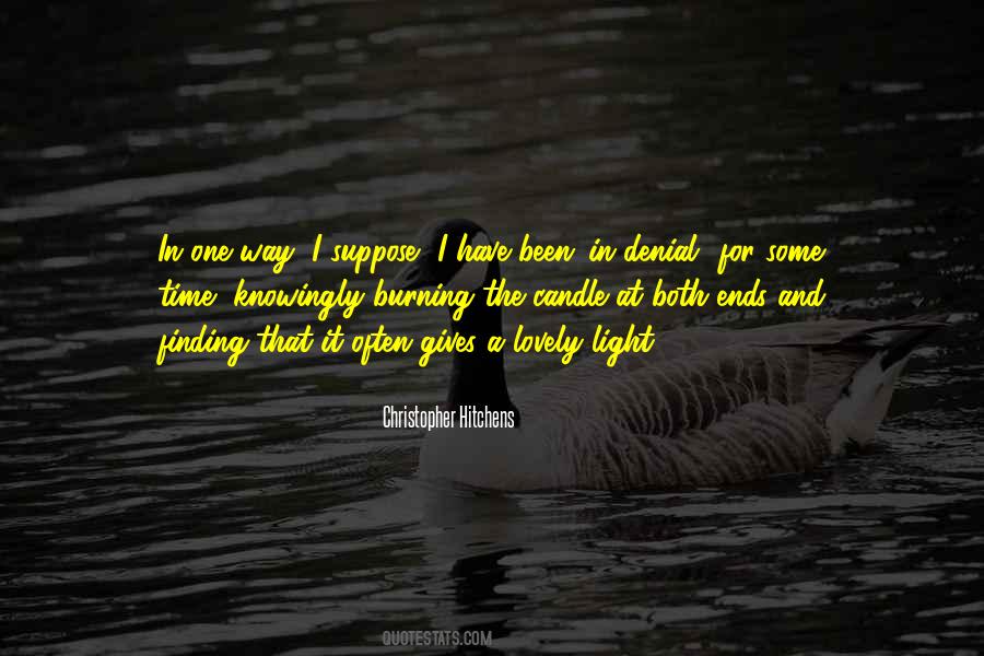 A Candle Light Quotes #275148