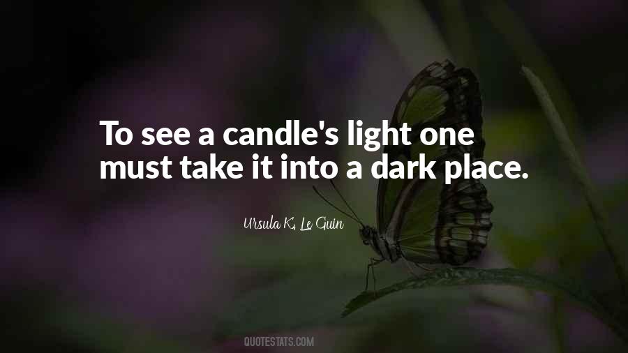 A Candle Light Quotes #421947