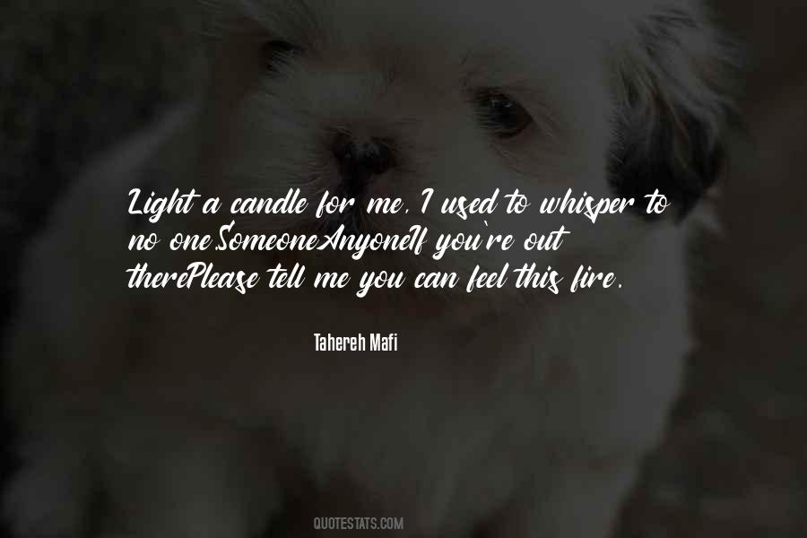 A Candle Light Quotes #600169