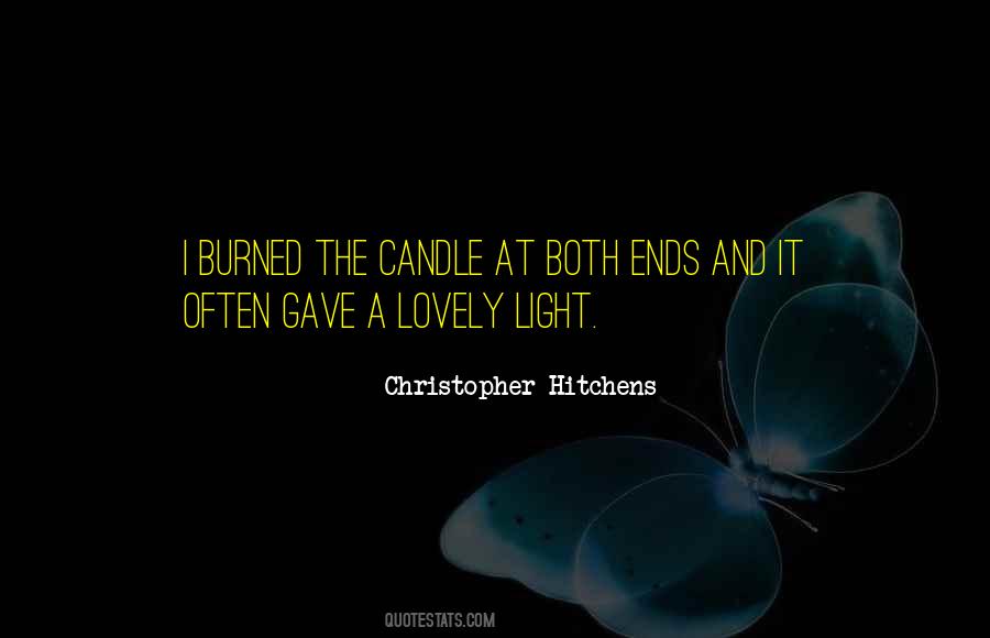 A Candle Light Quotes #607042