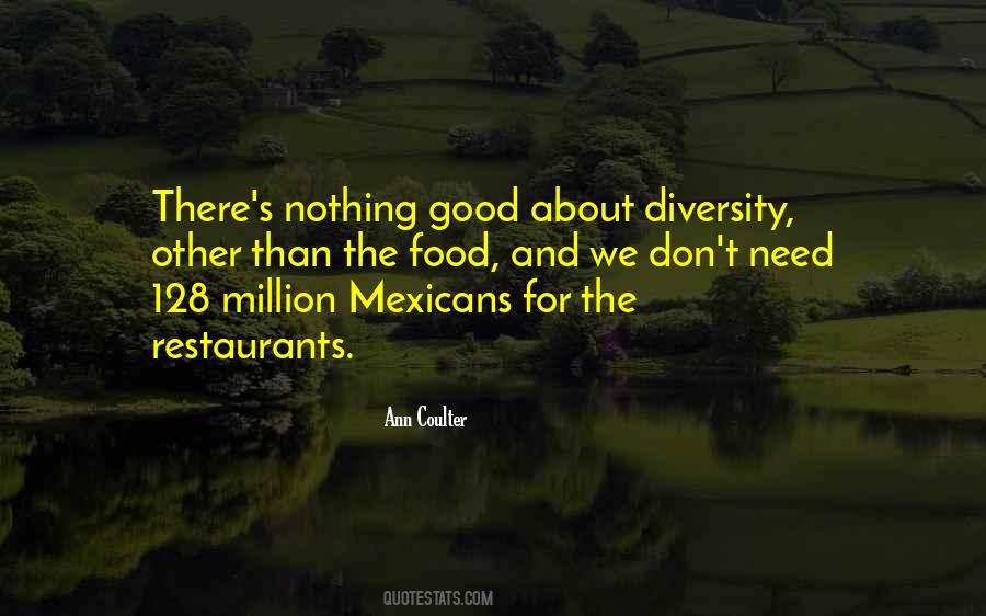 Food Diversity Quotes #1378509