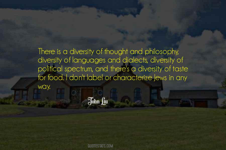 Food Diversity Quotes #1655423