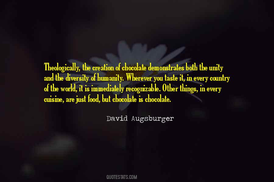 Food Diversity Quotes #1663887