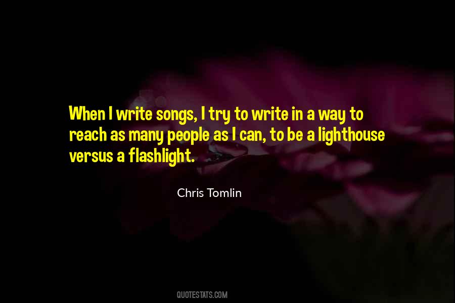 Be A Lighthouse Quotes #1054816
