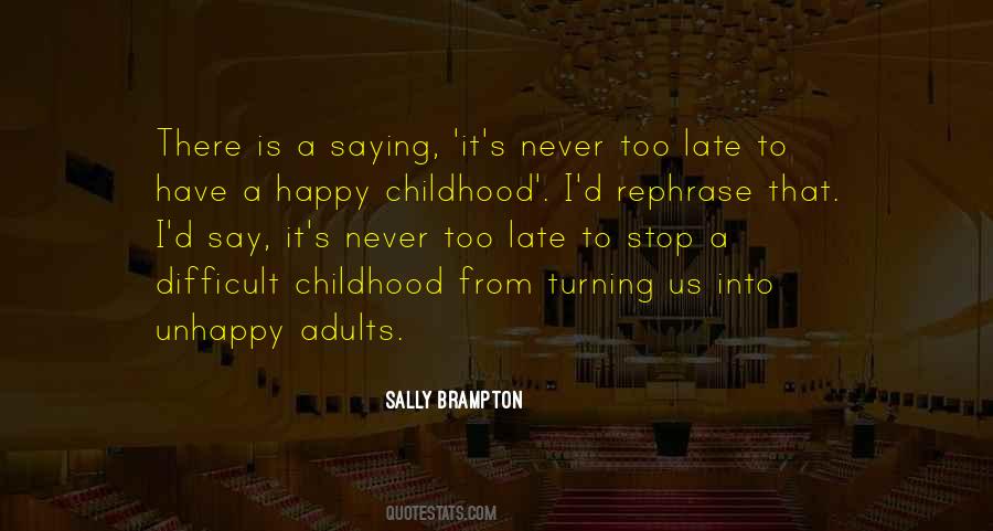 Childhood Happy Quotes #465324