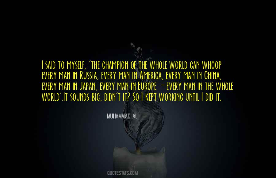 World Champion Quotes #661631