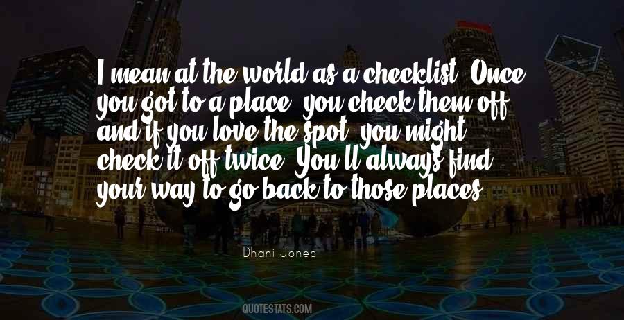 Place Love Quotes #264774