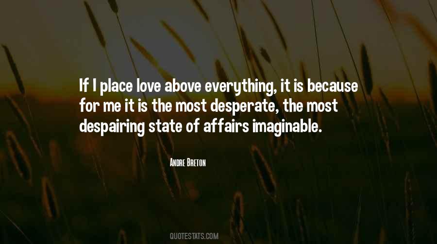 Place Love Quotes #278802
