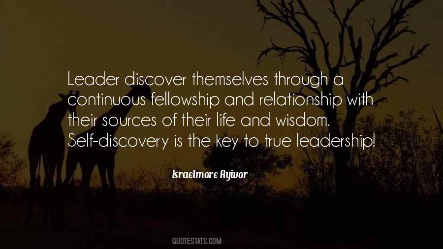 Leadership Relationship Quotes #331290