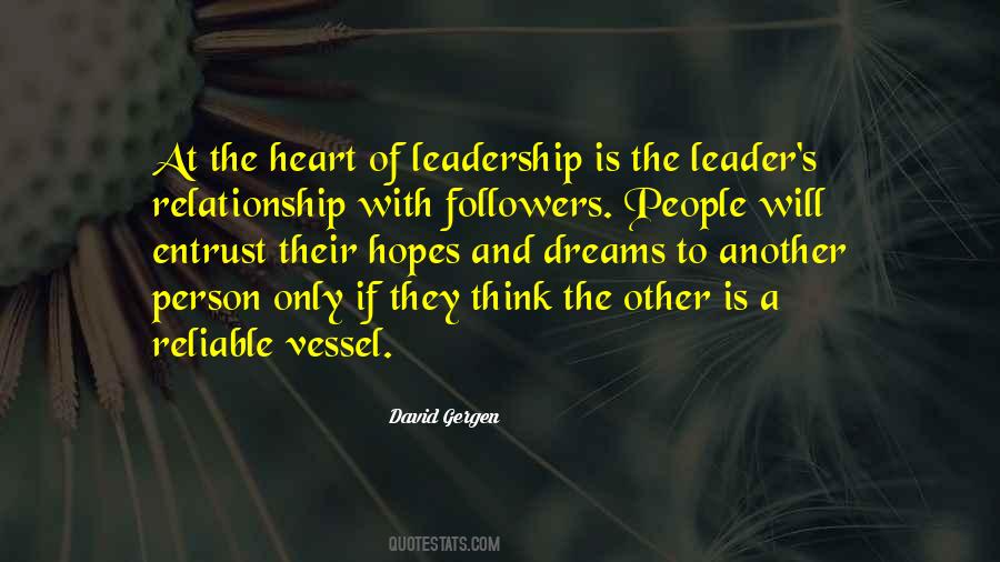 Leadership Relationship Quotes #768667