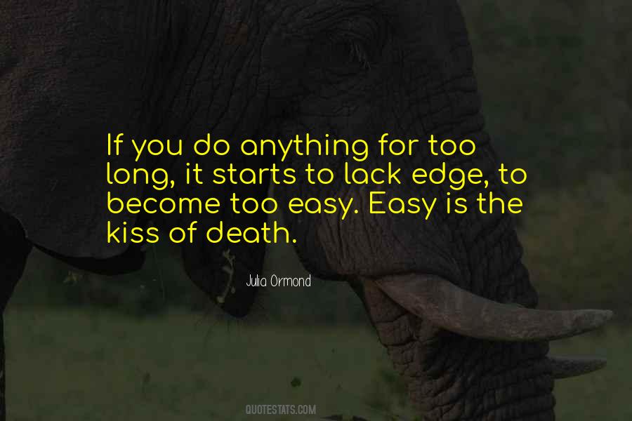 Long Kiss Quotes #940139