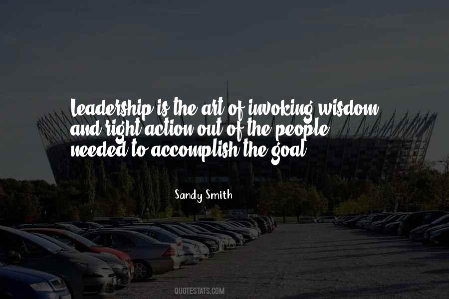 Leadership Wisdom Quotes #491913