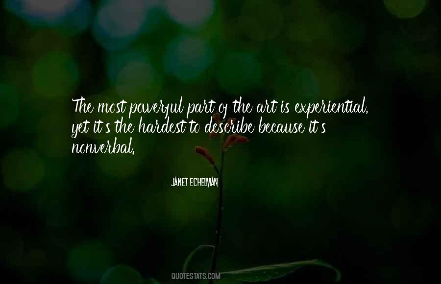Art Is Powerful Quotes #1600925