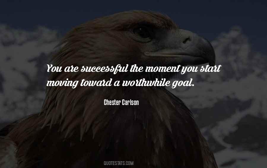 Successful Goal Quotes #1681653