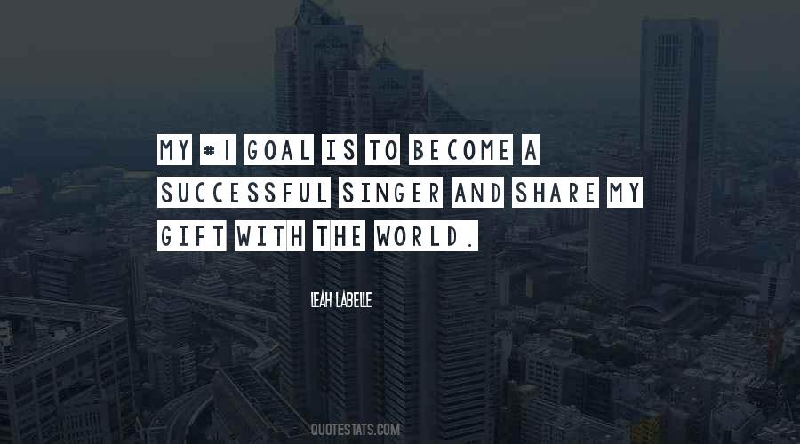 Successful Goal Quotes #34619