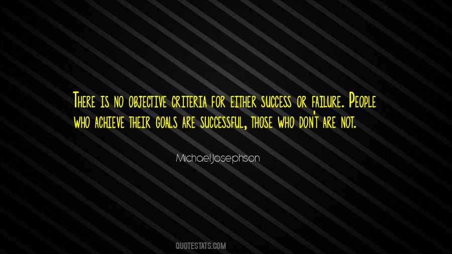 Successful Goal Quotes #716836