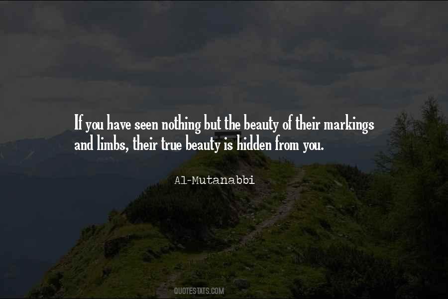 Beauty Is Hidden Quotes #1745078