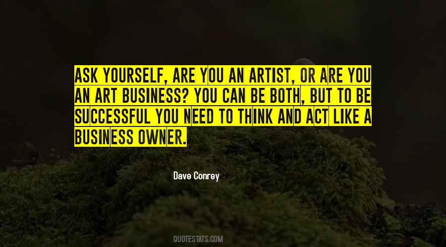 Quotes About Art And Business #100671