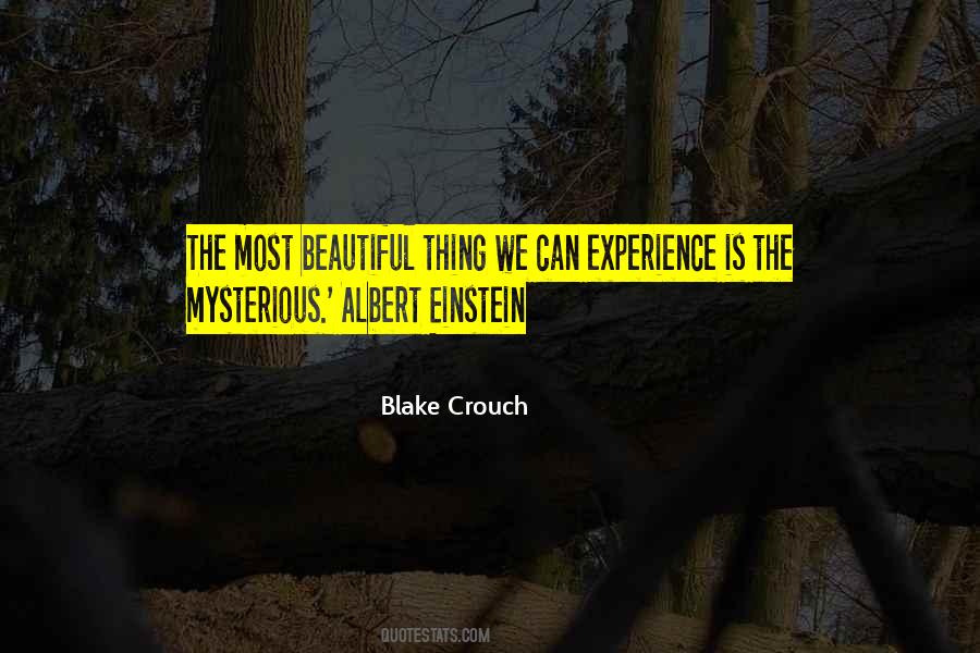 Beautiful Mysterious Quotes #1325357
