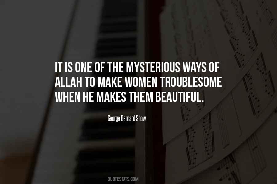 Beautiful Mysterious Quotes #1589518