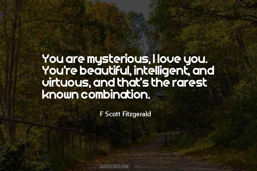 Beautiful Mysterious Quotes #1706840
