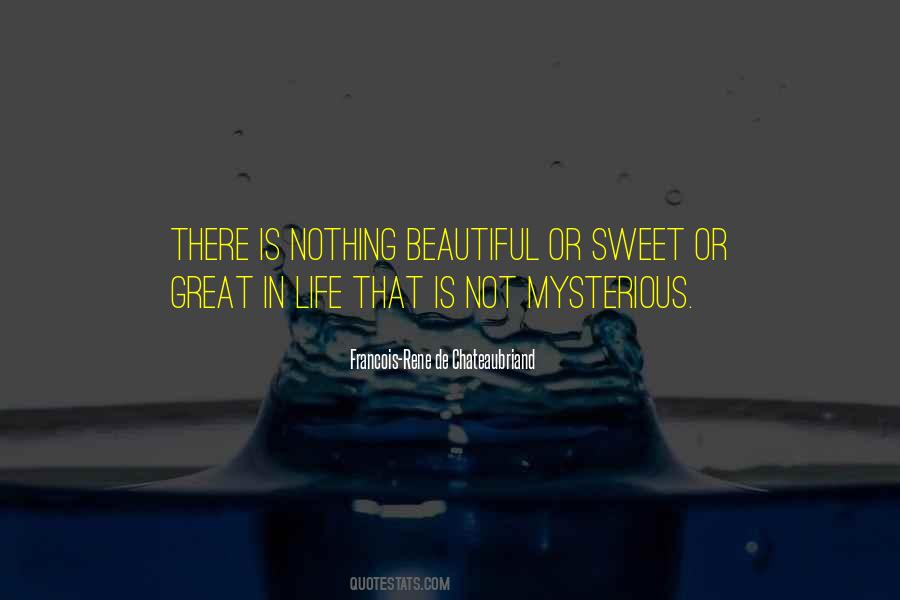 Beautiful Mysterious Quotes #46567