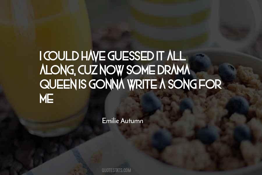Drama Queen Quotes #95228