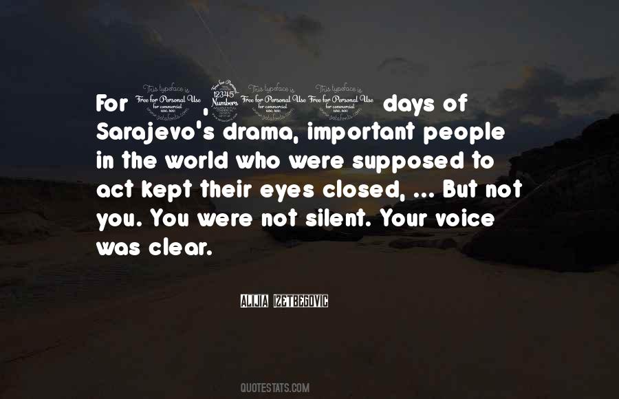 Drama World Quotes #1120846