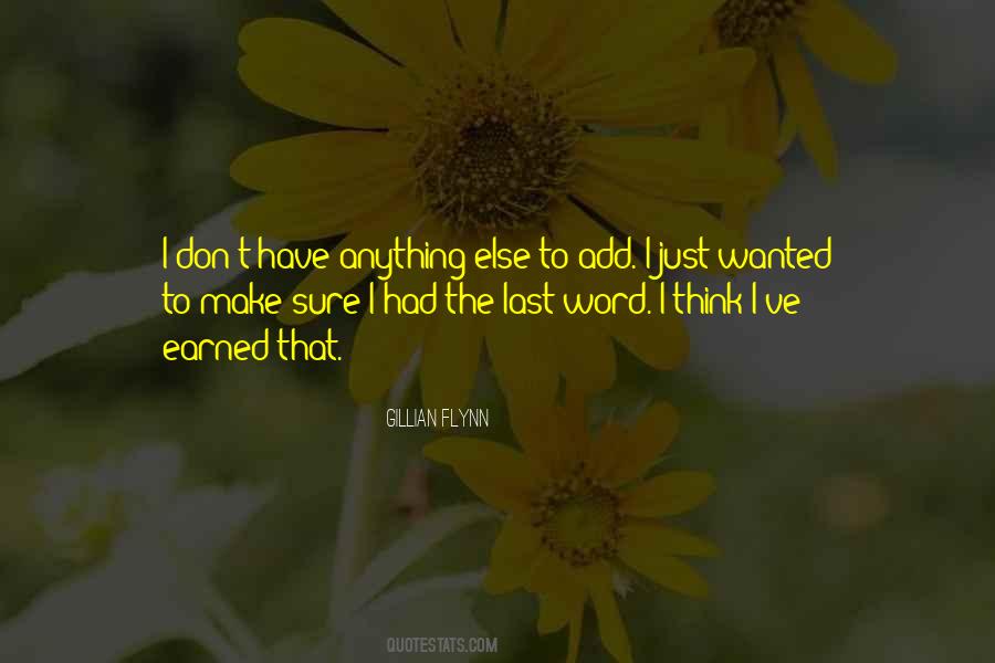 Have The Last Word Quotes #851431