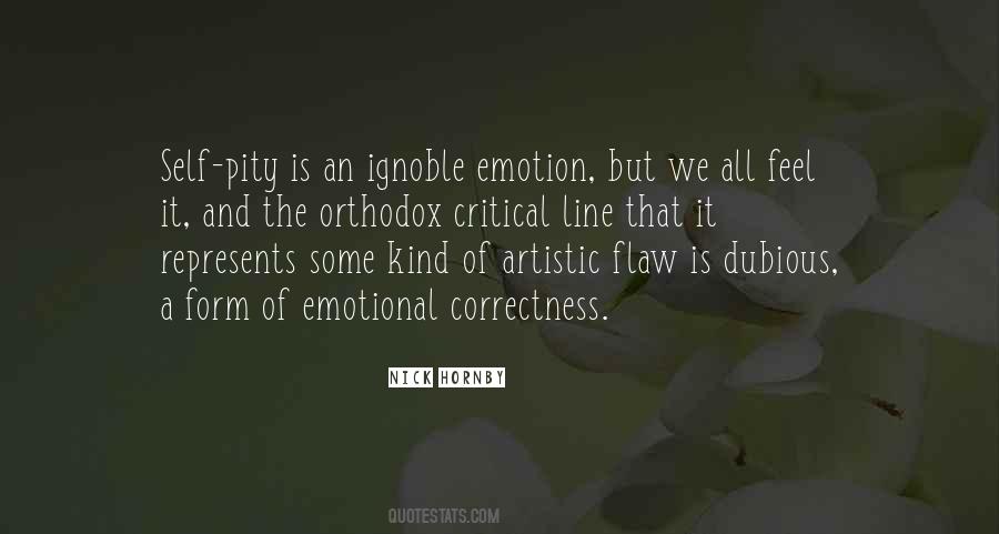 Feel Pity Quotes #260339