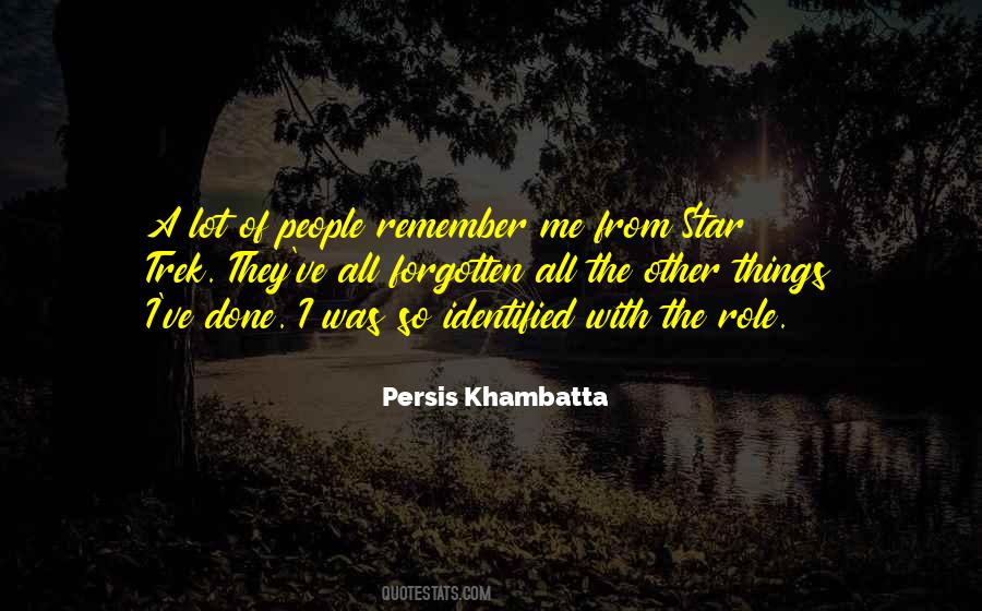 People Remember Quotes #1291620