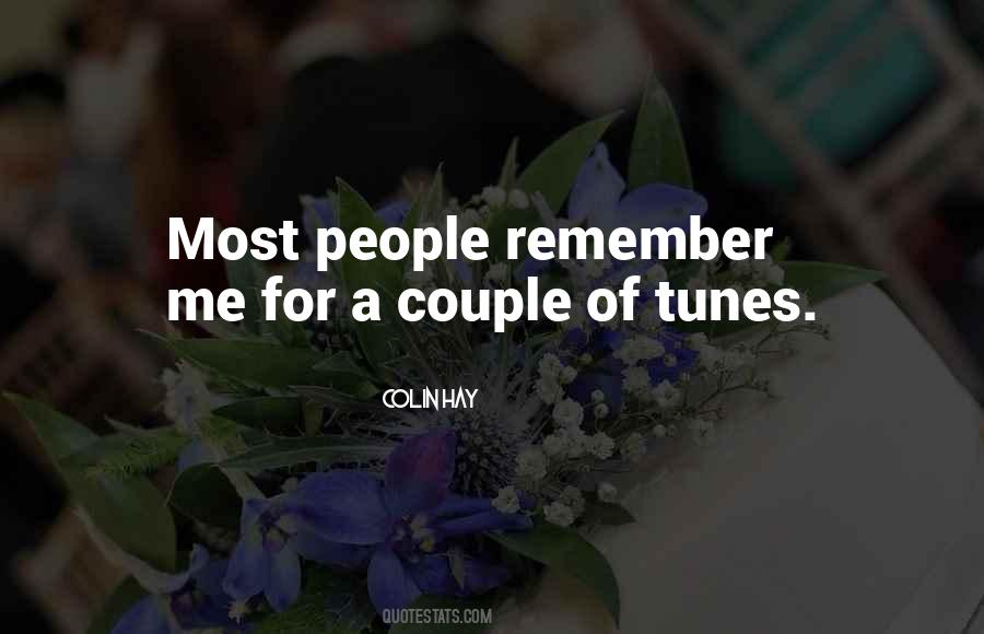 People Remember Quotes #1640727