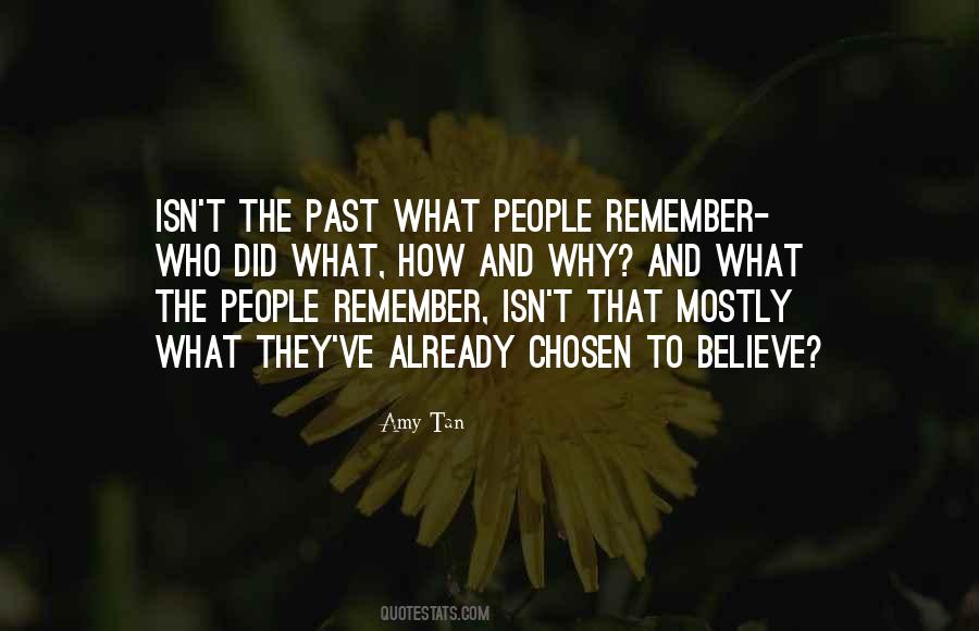 People Remember Quotes #984225