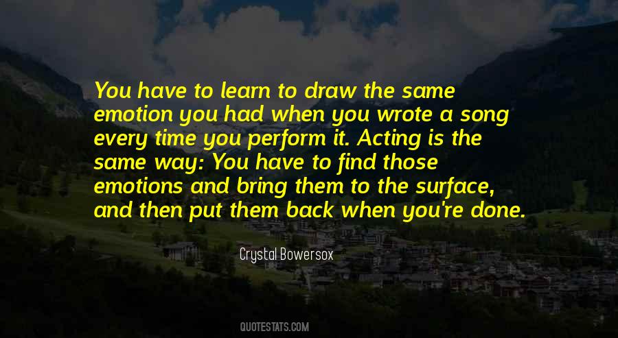 Draw Back Quotes #23397