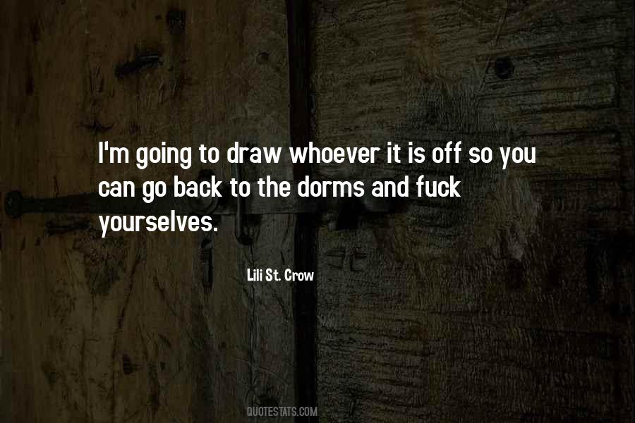 Draw Back Quotes #39816