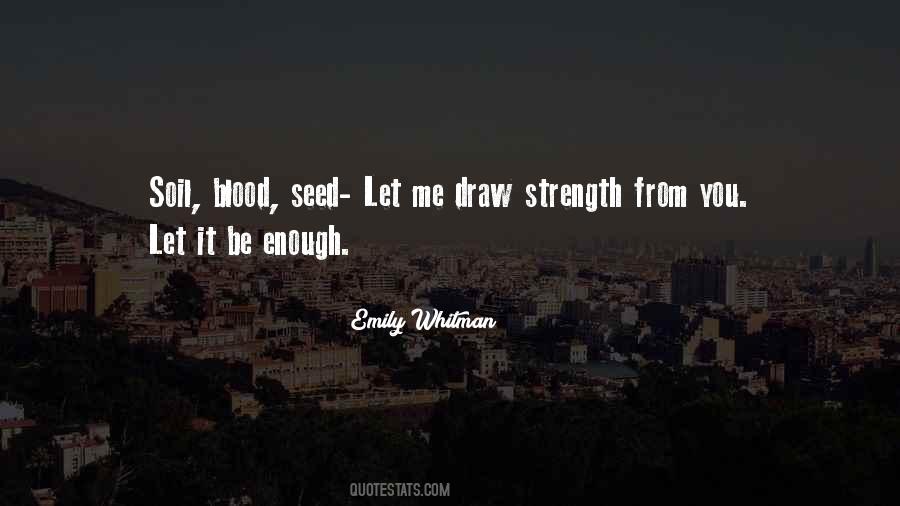 Draw Strength Quotes #17220