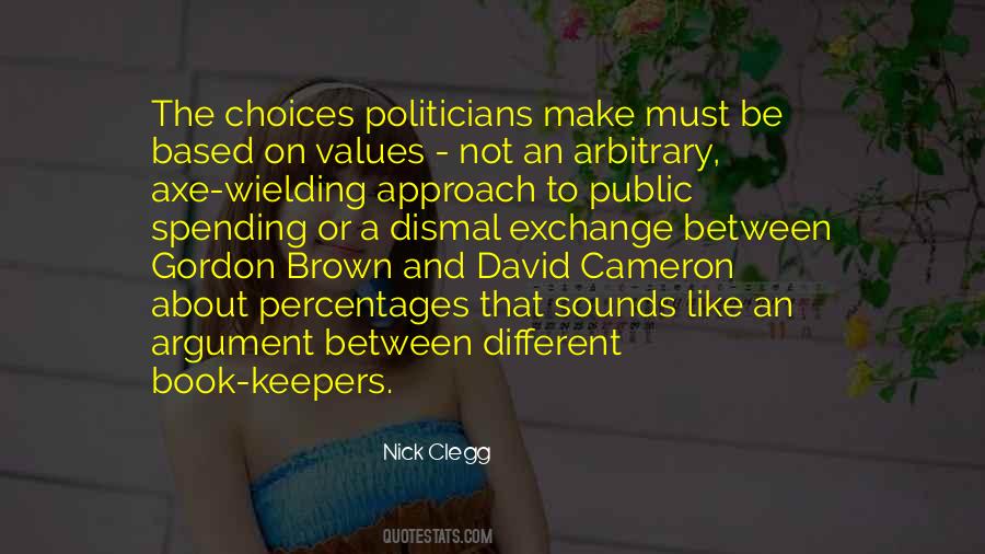 Make Different Choices Quotes #699747