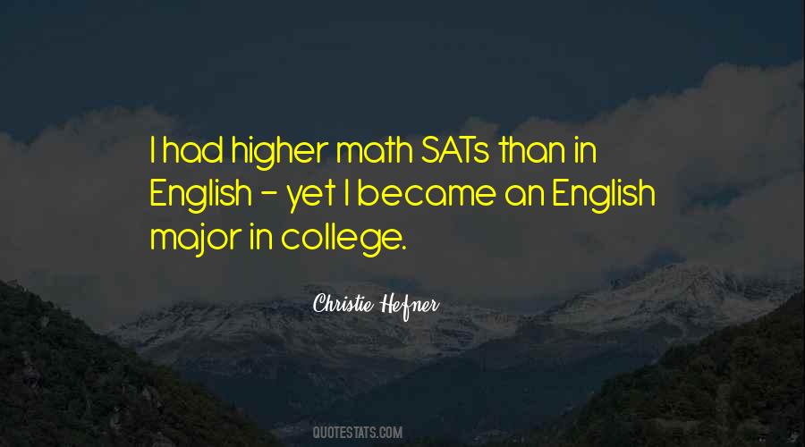 Math Major Quotes #1361122