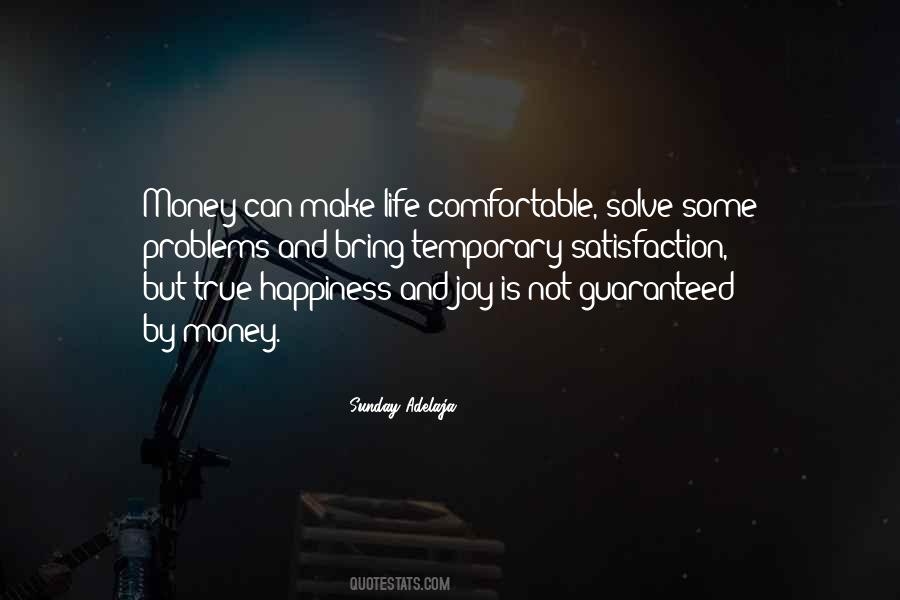 Quotes About Happiness Not Money #100004