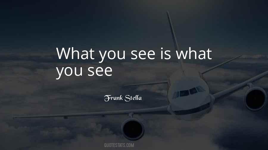 What You See Is What You See Quotes #659725