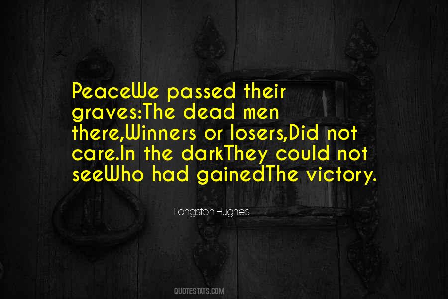 No Winners In War Quotes #429333