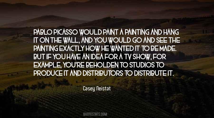 Painting On The Wall Quotes #1158803