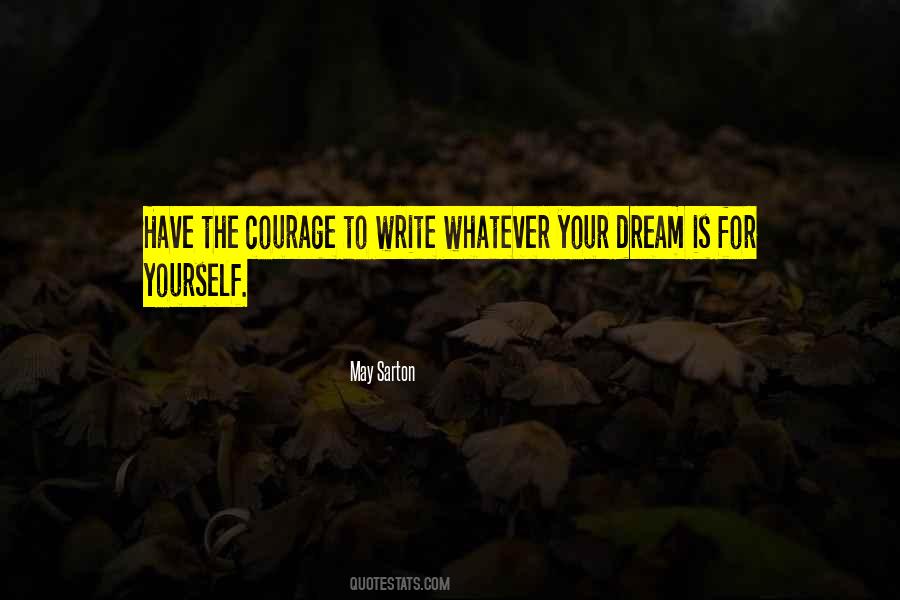 Writing Your Dreams Quotes #311323