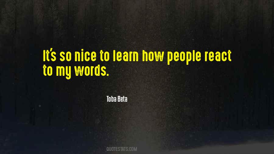Nice Lesson Quotes #490077