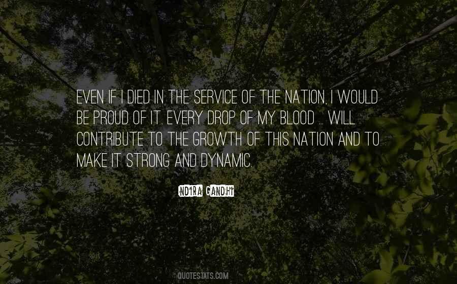 Proud And Strong Quotes #1236427