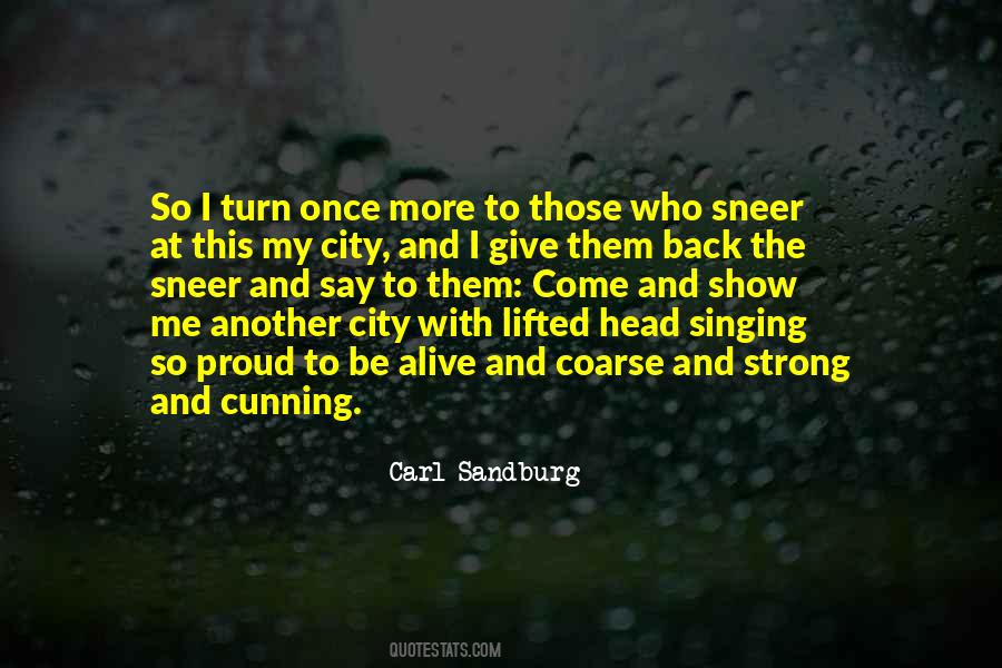 Proud And Strong Quotes #1428320