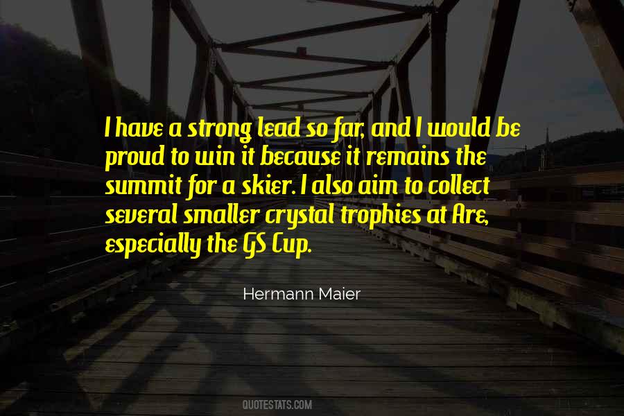 Proud And Strong Quotes #301864