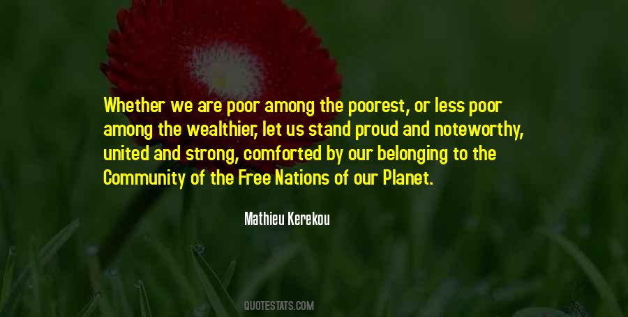 Proud And Strong Quotes #629246