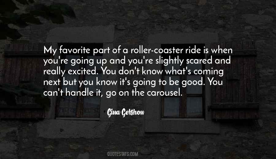 Scared And Excited Quotes #1716265