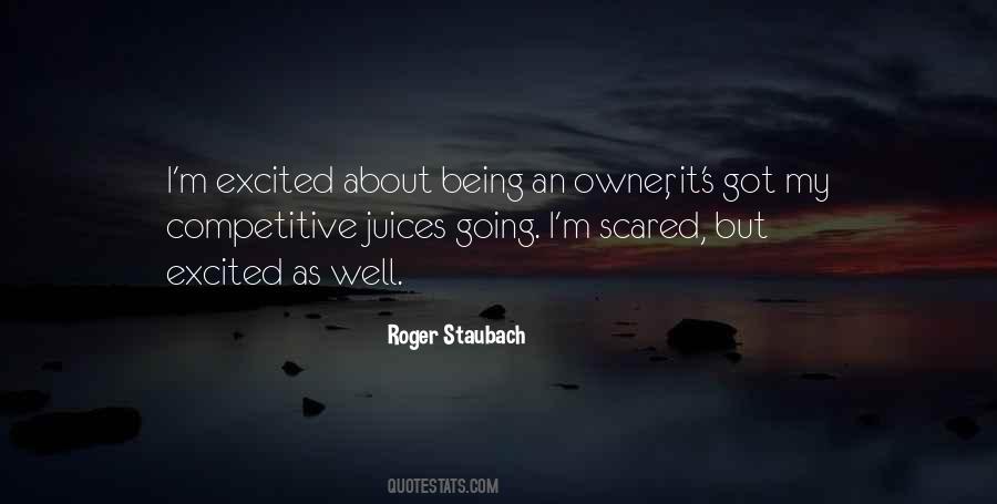 Scared And Excited Quotes #20597